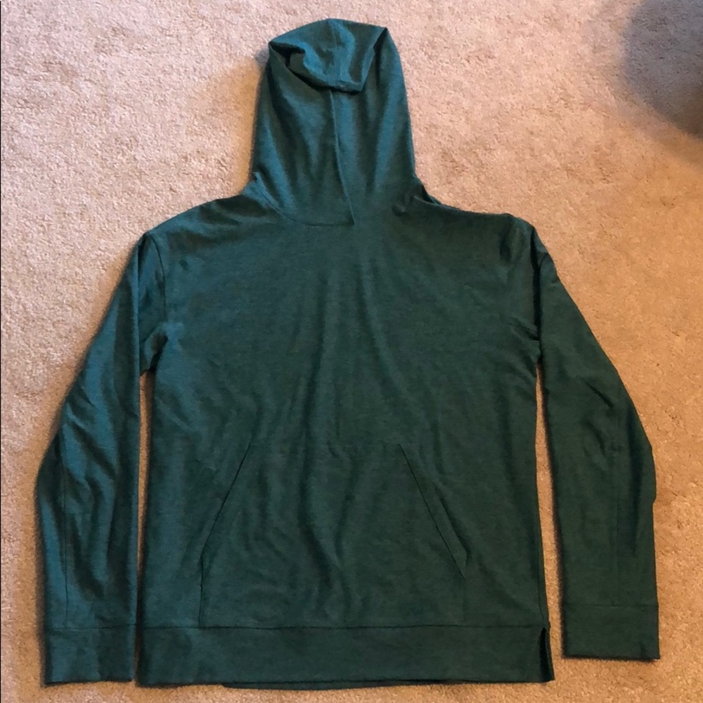 Outdoor Voices CloudKnit Hoodie green small